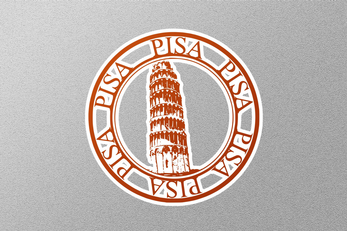 Wholesale Pisa Travel Stamp Sticker