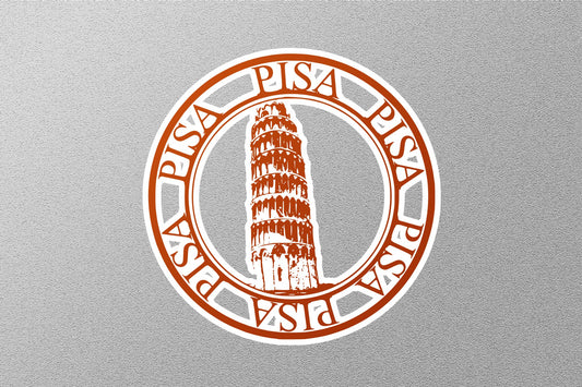 Wholesale Pisa Travel Stamp Sticker
