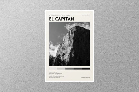 EL Capitan Travel Sticker