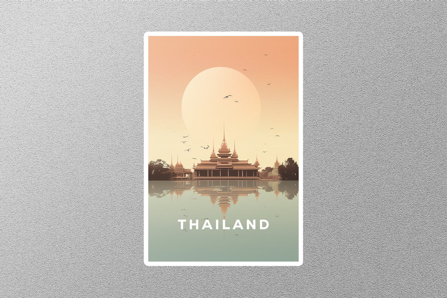 Wholesale Vintage Thailand 2 Travel Sticker