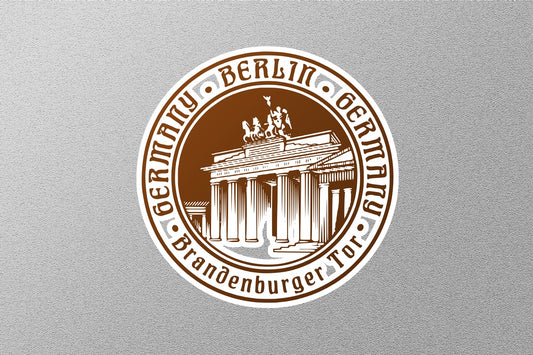 Wholesale Berlin Germany Travel Stamp Sticker