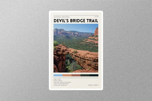 Devil's Bridge Trail Travel Sticker