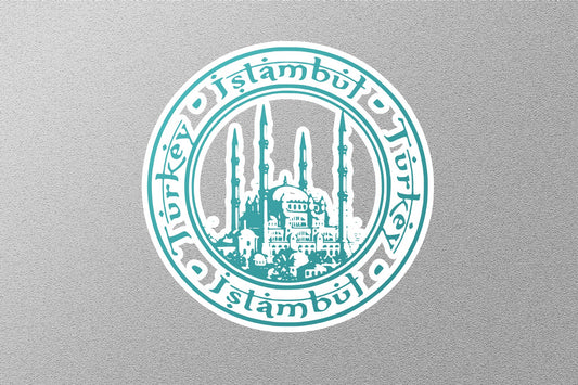 Wholesale Istanbul Turkey Travel Stamp Sticker