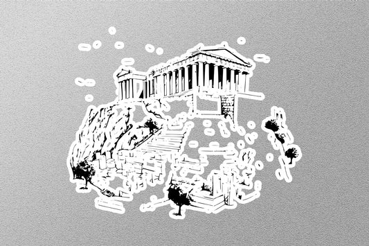 Athens Greek Travel Sticker
