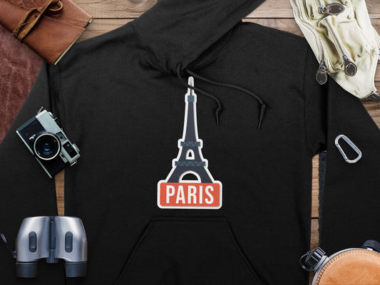 Paris 4 Travel Hoodie
