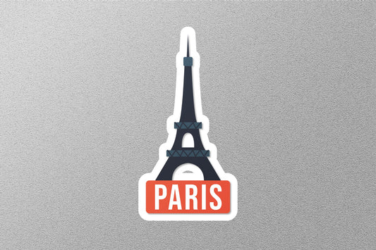 Wholesale Paris Travel Sticker