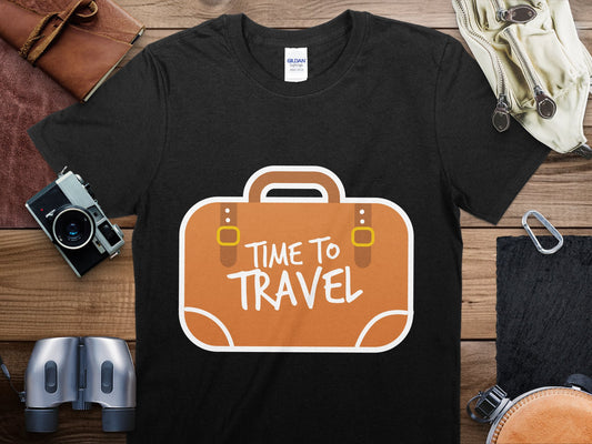 Time To Travel Travel T-Shirt, Time To Travel Shirt