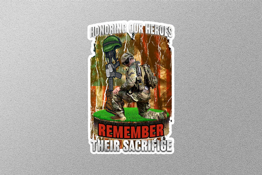 Honoring Our Heroes Sticker