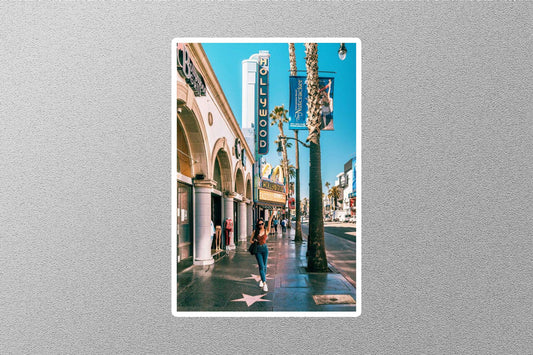 Hollywood Travel Sticker