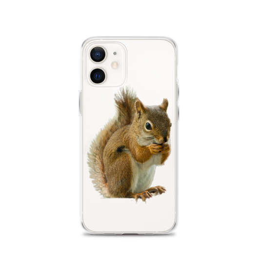 Squirrel iPhone Case, Clear Squirrel iPhone Case