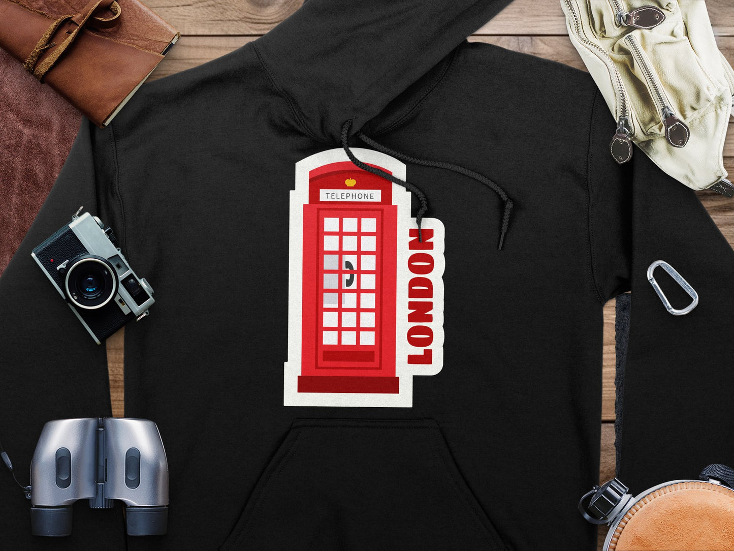 London 2 Travel Hoodie