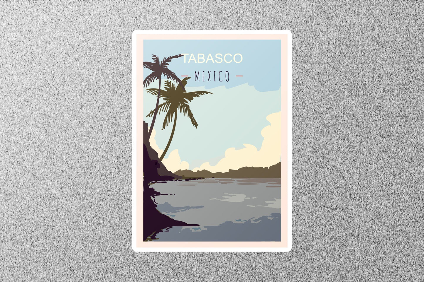 Wholesale Vintage Tabasco Mexico Travel Stickers