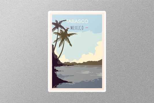 Wholesale Vintage Tabasco Mexico Travel Stickers