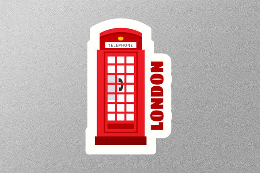Wholesale London Telephone Box Travel Sticker