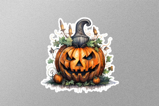 Pumpkin Halloween Sticker