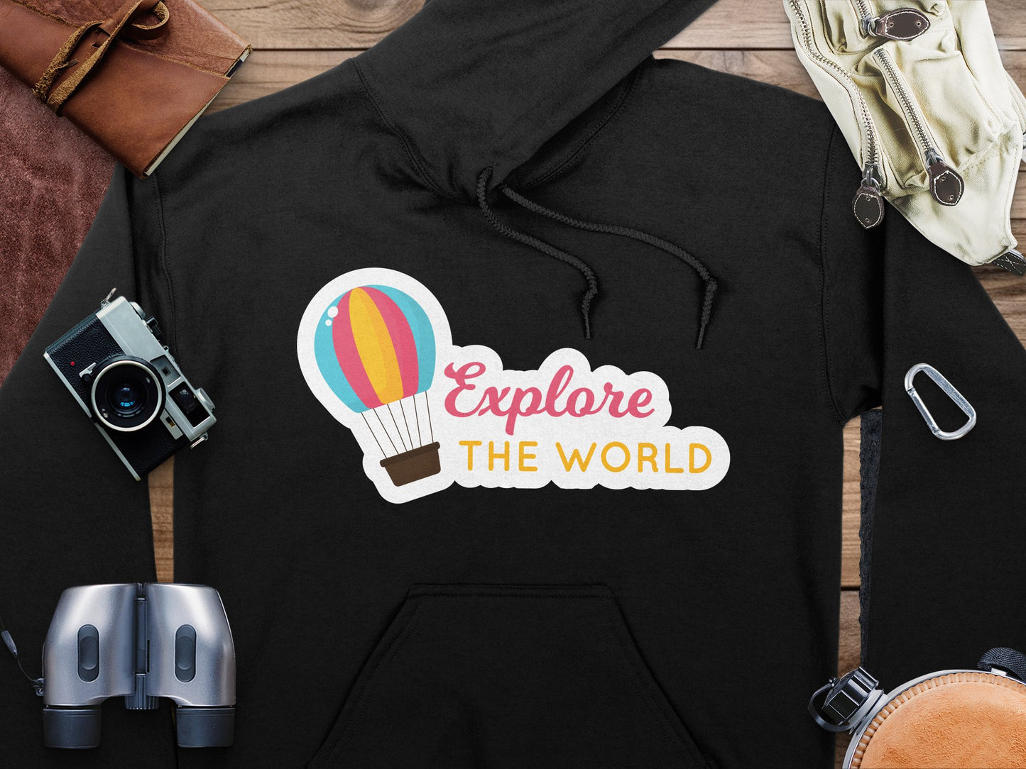 Explore the World Travel Hoodie