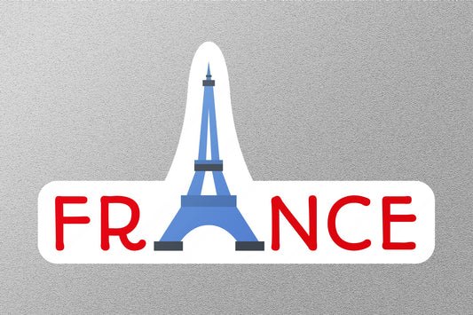 Wholesale France Travel Sticker