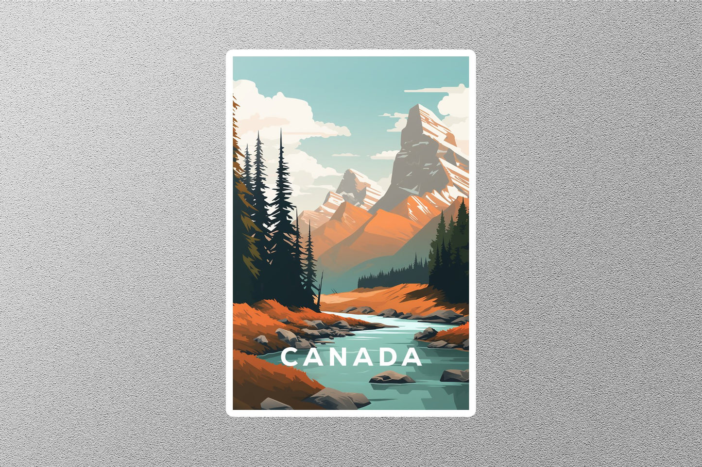 Wholesale Vintage Canada Travel Sticker