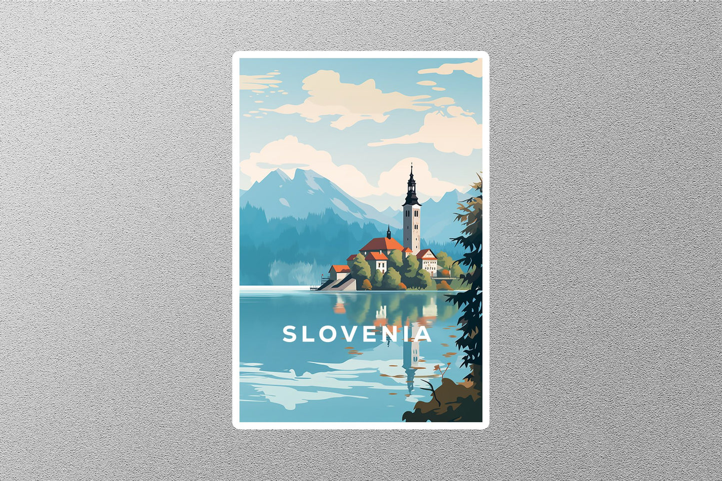 Wholesale Vintage Slovenia Travel Sticker