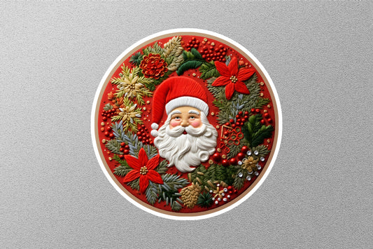 Wholesale Postcard Historical Santa Claus Christmas Sticker