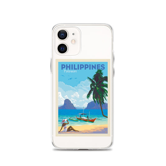 Philippines iPhone Case, Clear Philippines iPhone Case