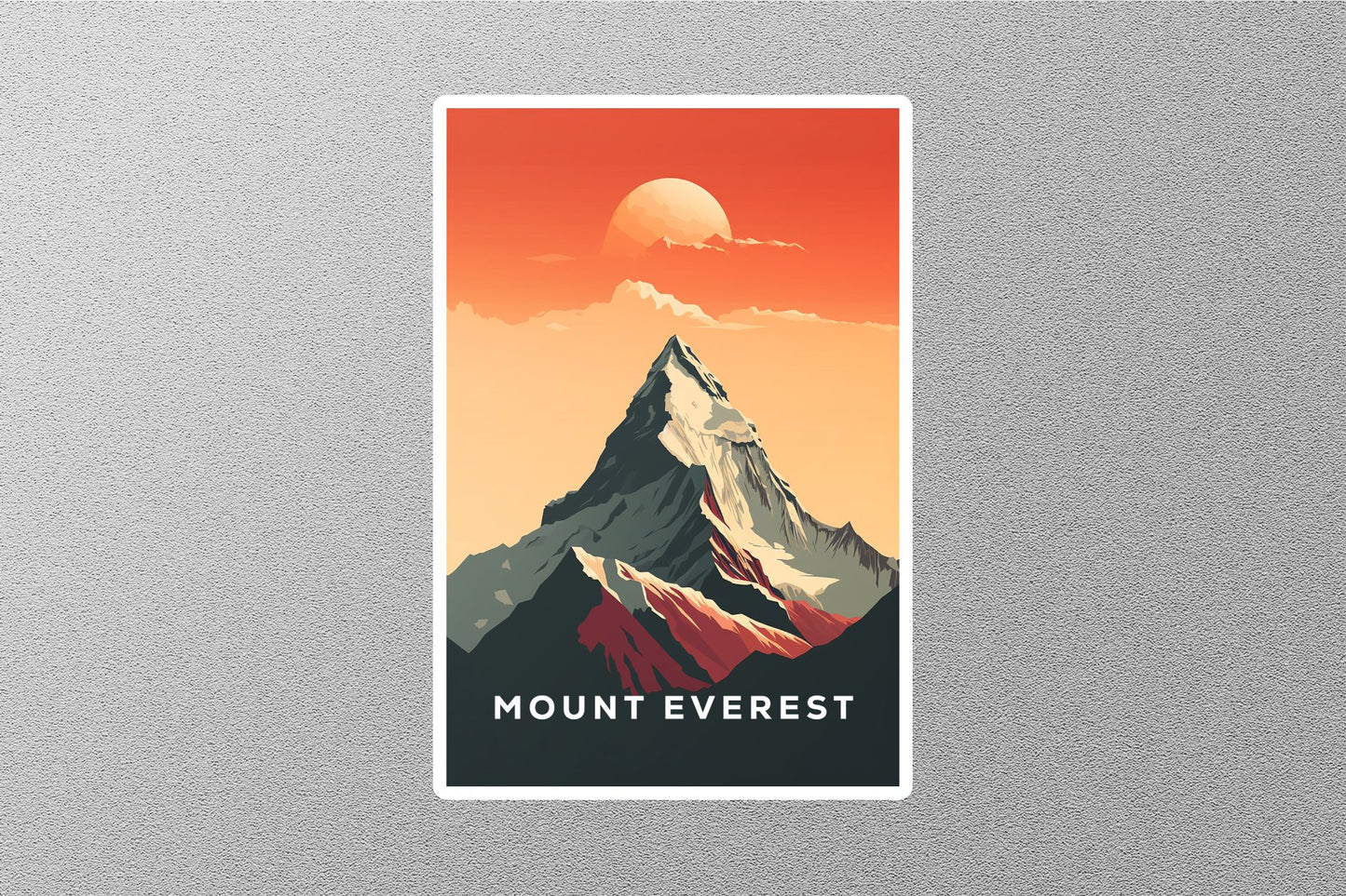 Wholesale Vintage Mount Everest Travel Sticker