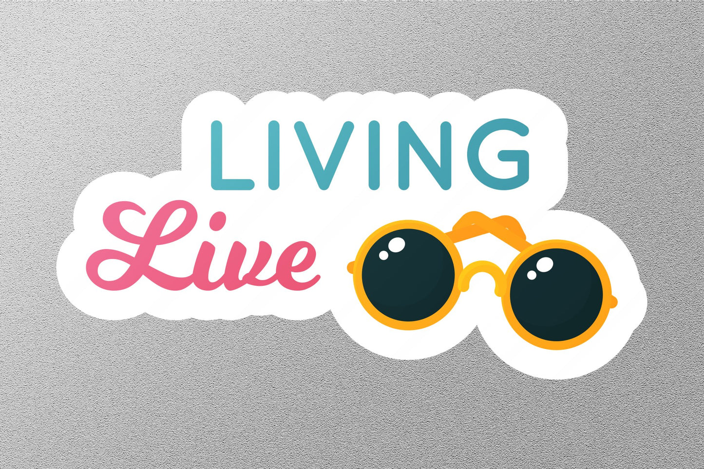 Wholesale Living Live Travel Sticker