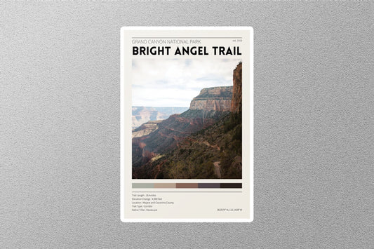 Bright Angel Trail Travel Sticker