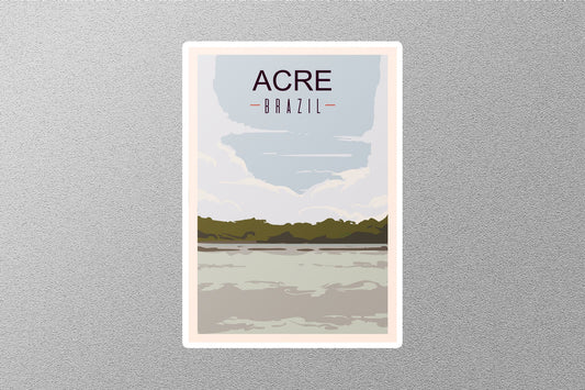 Wholesale Acre Brazil Travel Stickers