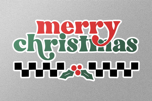 Happy Merry Christmas Sticker