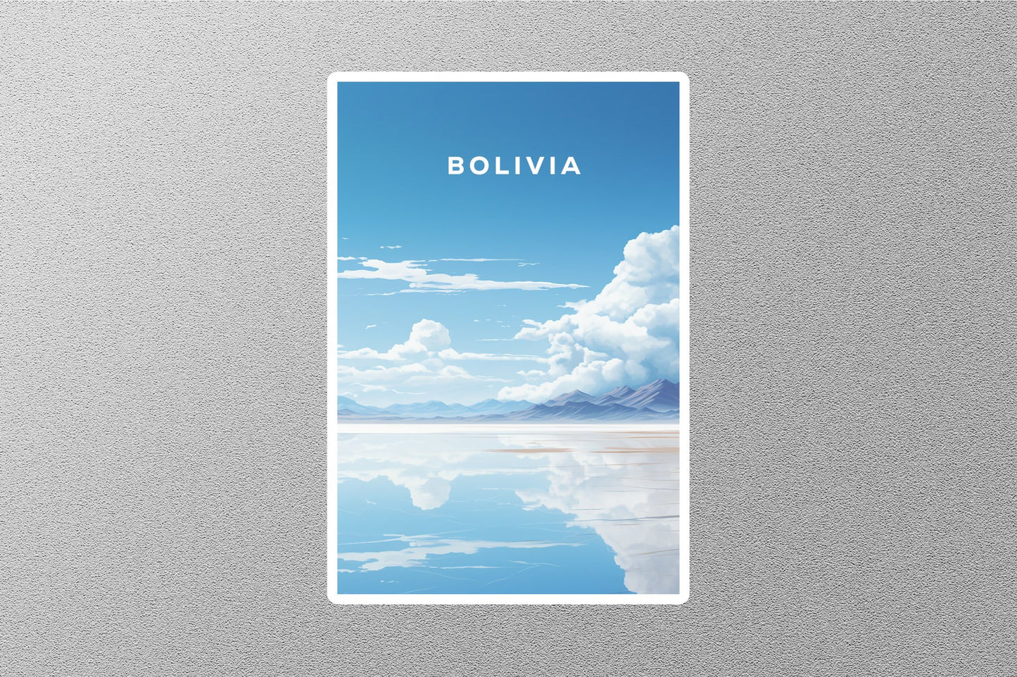 Wholesale Vintage Bolivia Travel Sticker
