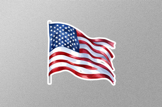 United State of America Flag Sticker