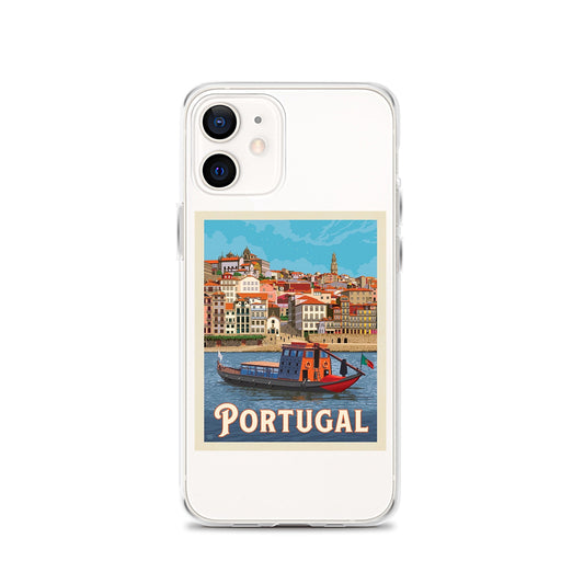 Portugal iPhone Case, Clear Portugal iPhone Case