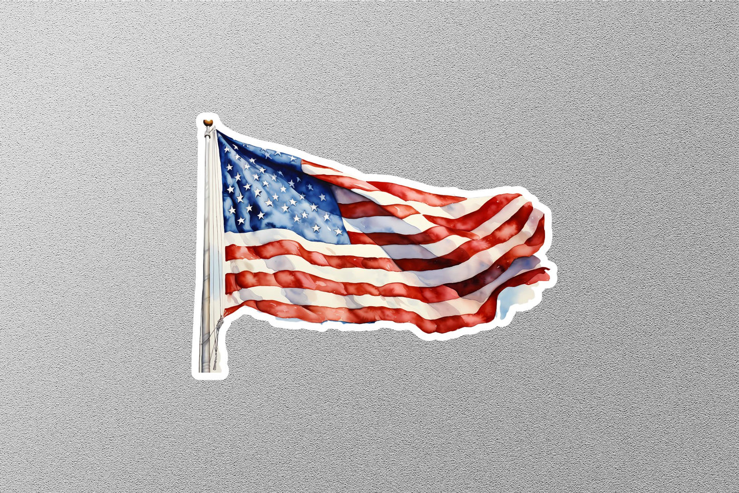 United State of America Flag Sticker