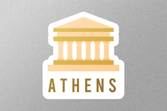 Wholesale Athens Travel Sticker