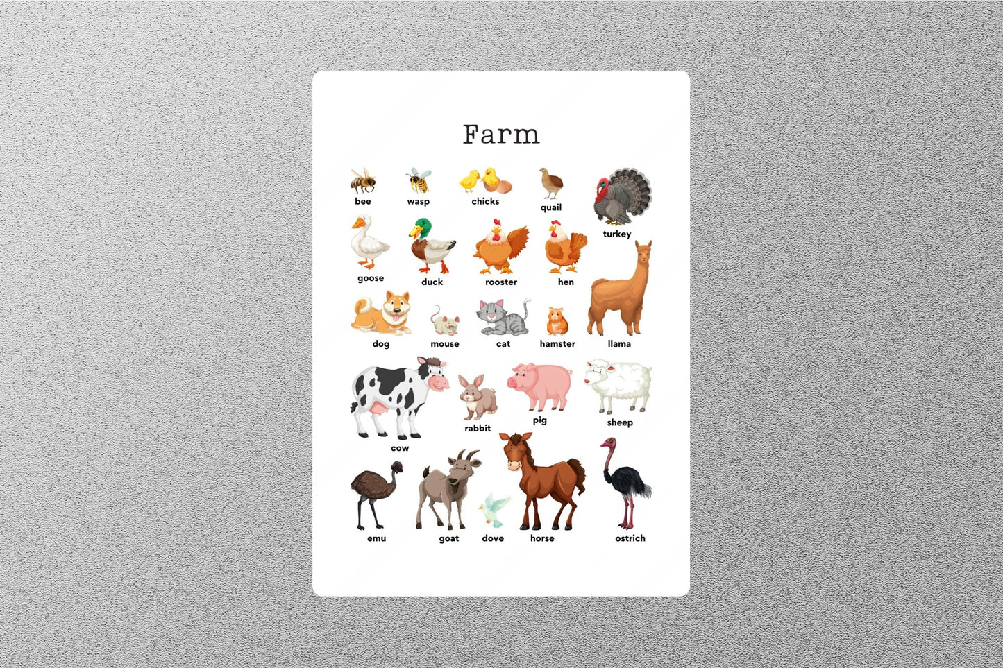 Farm Education Sticker