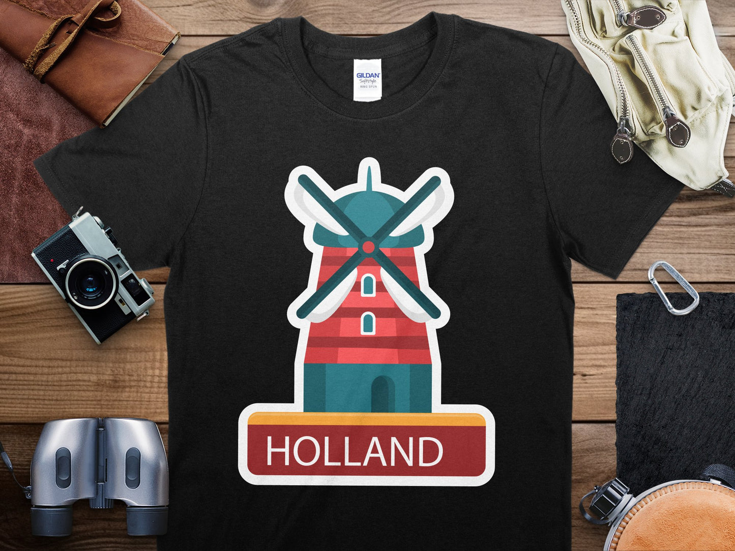 Holland 1 Travel T-Shirt, Holland 1 Shirt