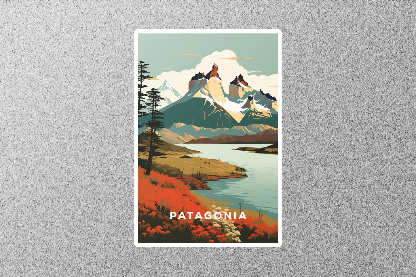 Wholesale Vintage Patagonia Travel Sticker