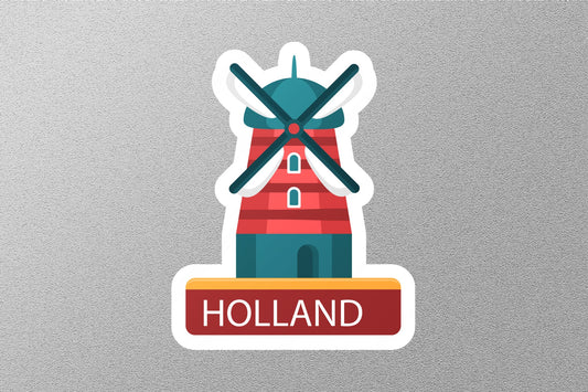Wholesale Holland Travel Sticker