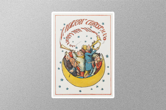 Wholesale Vintage Happy New Year Christmas Sticker