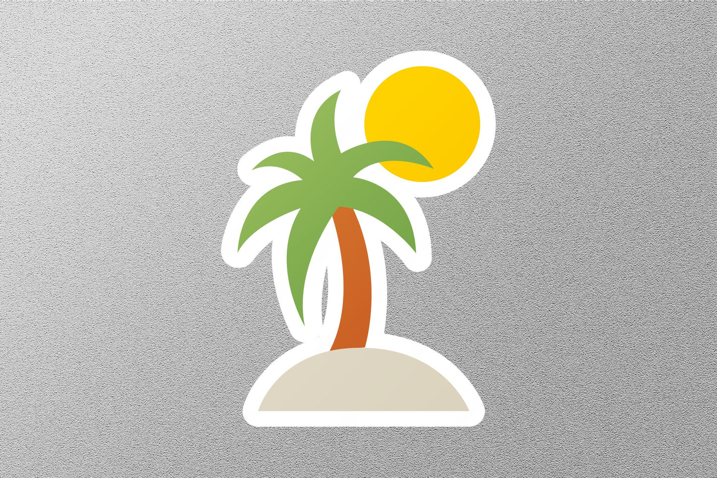 Wholesale Palm Tree With Sun Travel Sticker