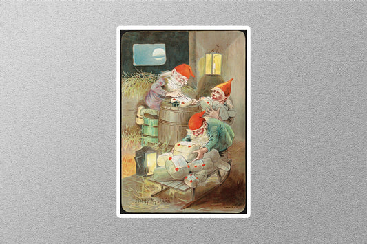Wholesale Vintage Swedish Christmas Sticker