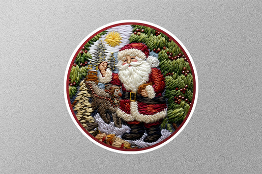 Sandra Gilmore Christmas Sticker