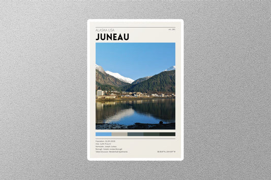 Juneau USA Travel Sticker