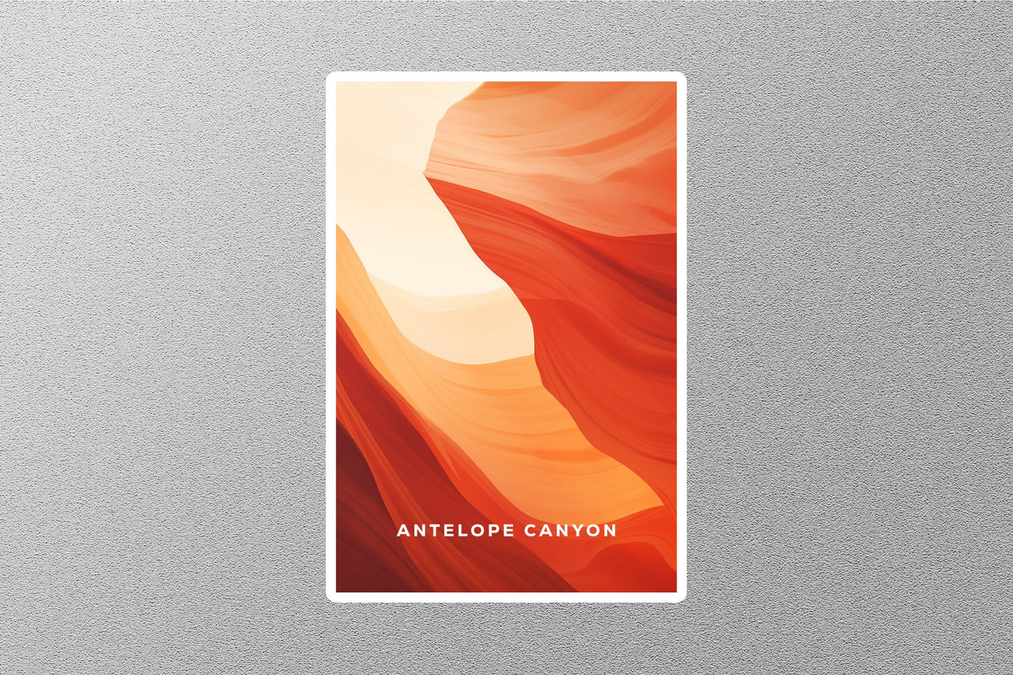 Wholesale Vintage Antelope Canyon Travel Sticker