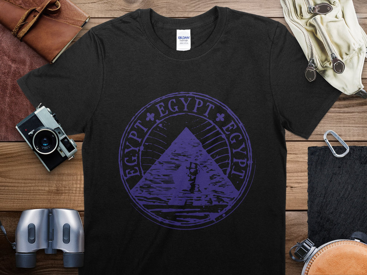 Egypt Stamp Travel T-Shirt, Egypt Travel Shirt