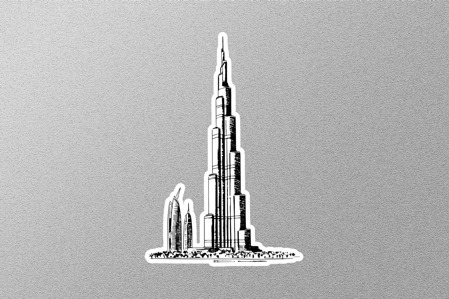 Wholesale Burj Khalifa Travel Sticker