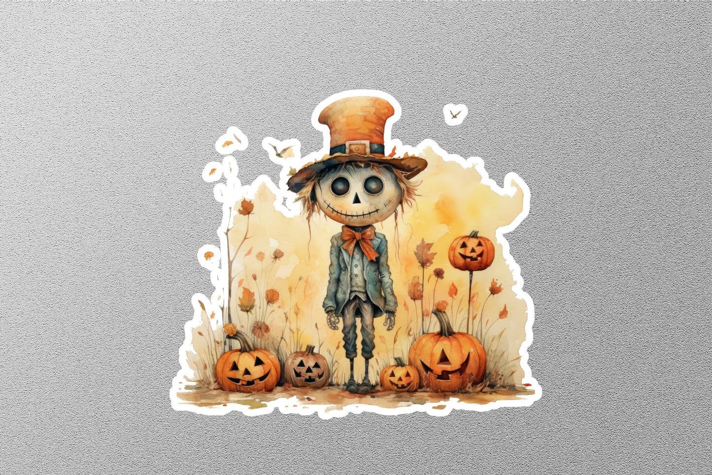 Scarecrow Halloween Sticker