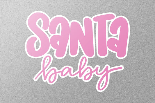 Santa Ho Ho Ho Christmas Sticker