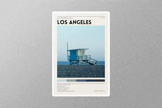 Los Angeles USA Travel Sticker